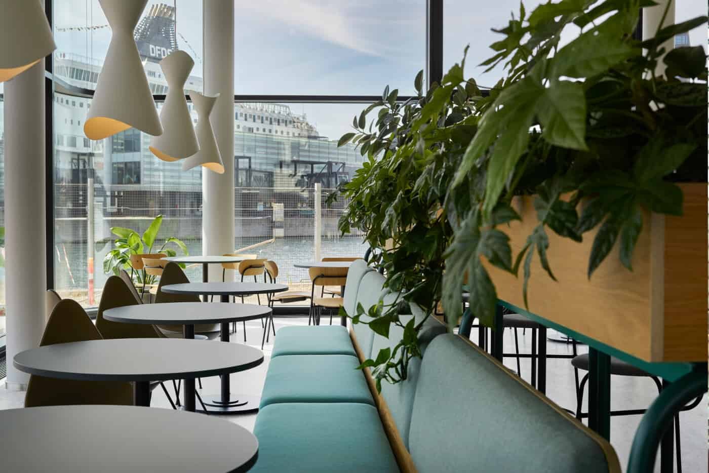 DFDS, RITA arch: cafe for employees and non-employees