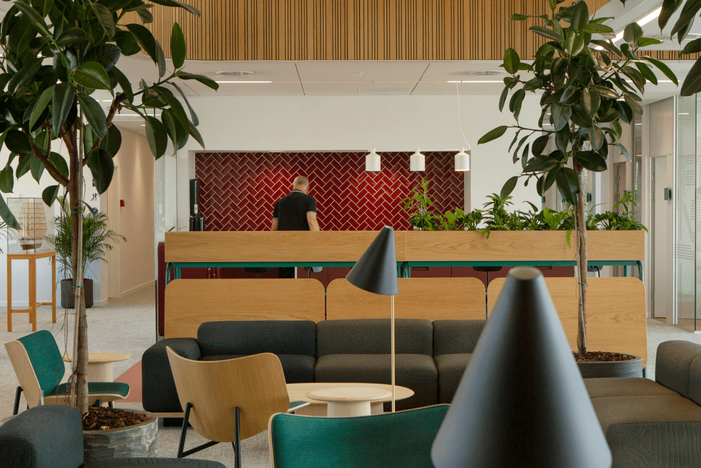 DFDS, RITA arch: social zone with kitchen